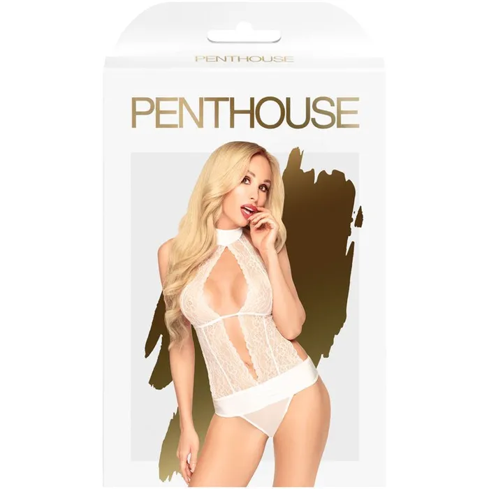 Penthouse Lingerie Male Sex Toys Penthouse PERFECT LOVER White LXL Size