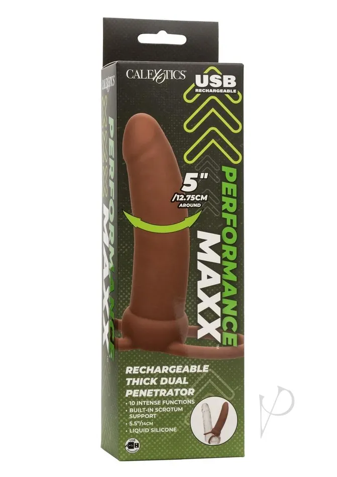 Performance Maxx Female Sex Toys Performance Maxx Rechargeable Silicone Thick Dual Penetrator Extender