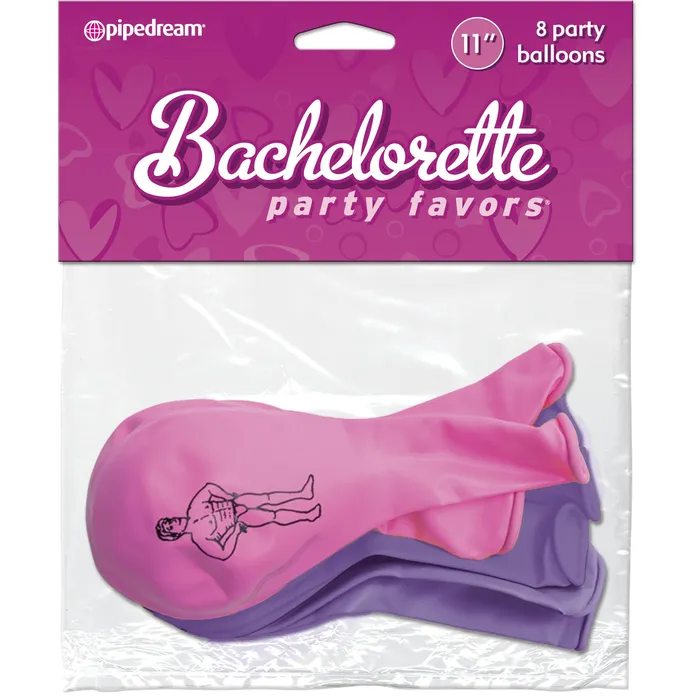 Pipe Dreams Bachelorette Party Favors Party Balloons PINK PURPLE 8 pcs Pipe Dreams Vibrators