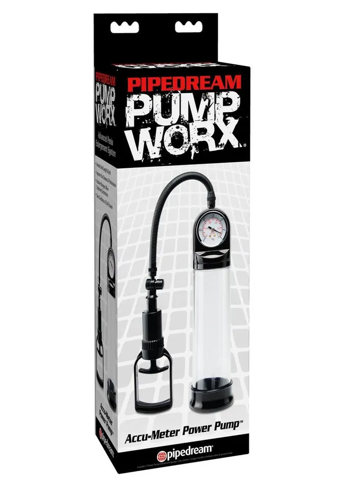 Pump Worx Male Sex Toys Pump Worx AccuMeter Power Penis Pump