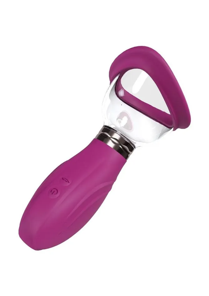 Pumped Pumped Delightful Automatic 5 Speed Silicone Rechargeable Vulva Clitoral Nipple and Breast Pump Female Sex Toys