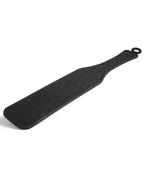 Sg Entertainmentplesur Bod Anal Plesur Nubby Silicone Paddle Black