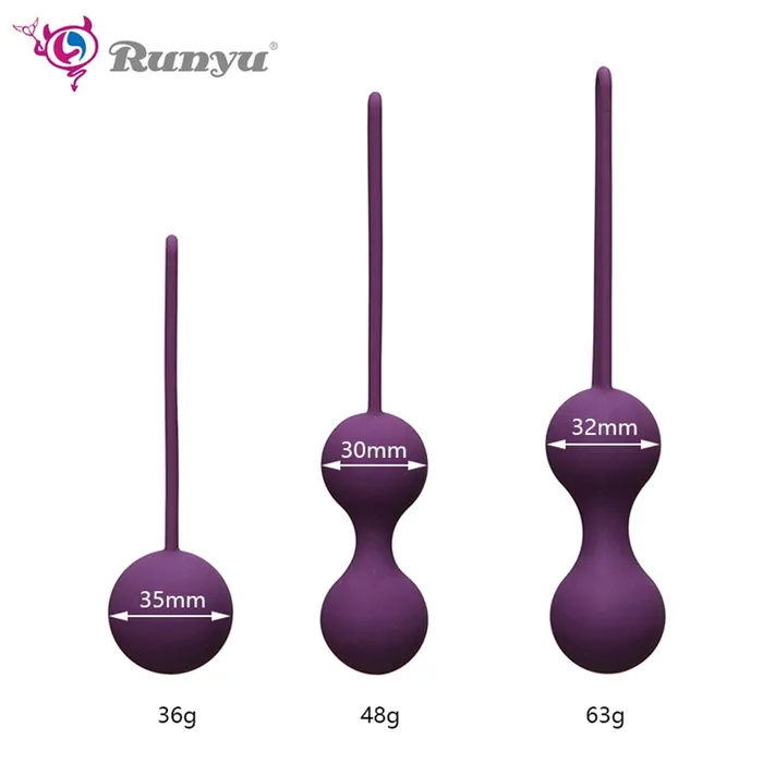 Safe Silicone Smart Ball Vibrator Kegel Ball Ben Wa Ball Vagina sex toys for us Male Sex Toys