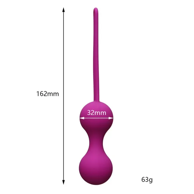 Safe Silicone Smart Ball Vibrator Kegel Ball Ben Wa Ball Vagina sex toys for us Male Sex Toys