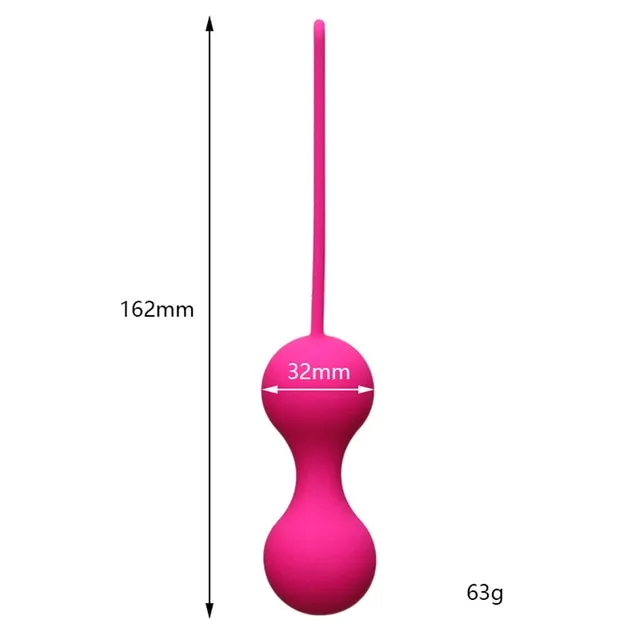 Safe Silicone Smart Ball Vibrator Kegel Ball Ben Wa Ball Vagina sex toys for us Male Sex Toys