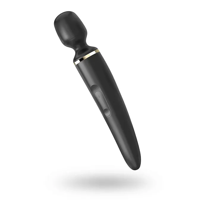 Satisfyer Wander Woman Black USB Rechargeable Massager Wand Satisfyer Vibrators