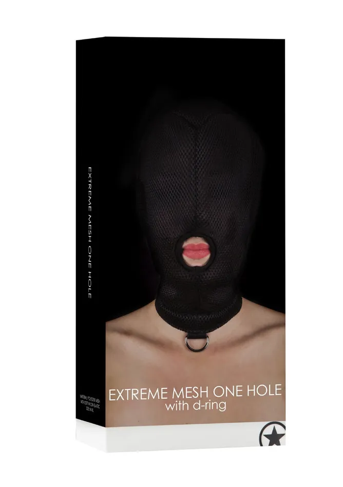 Shots Ouch Male Sex Toys Extreme Mesh One Hole with DRing