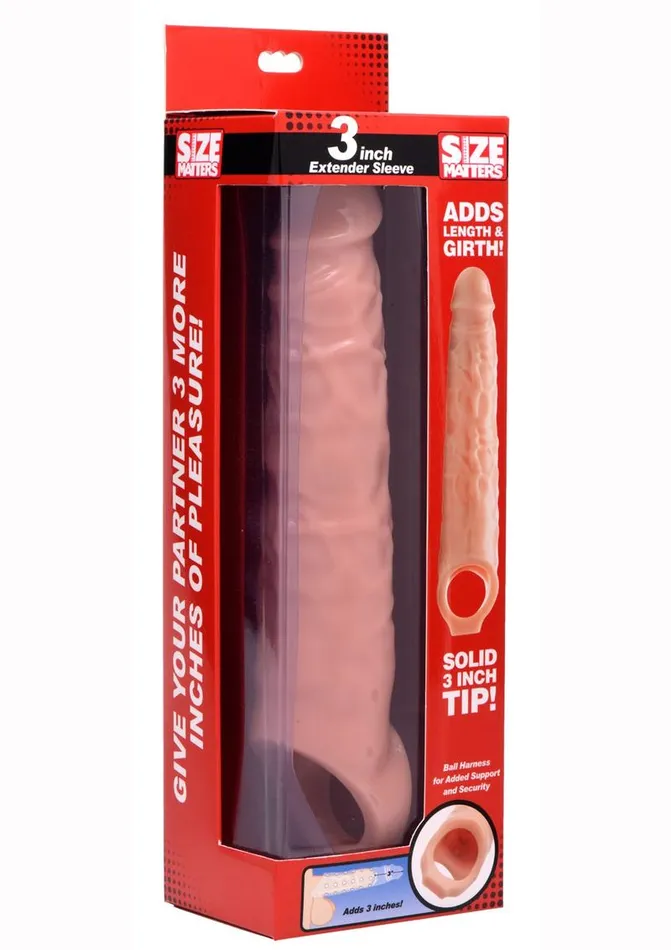 Size Matters Male Sex Toys Size Matters Penis Enhancer Sleeve