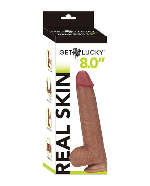 Thank Me Now INC Dildos Get Lucky 80 Real Skin Series