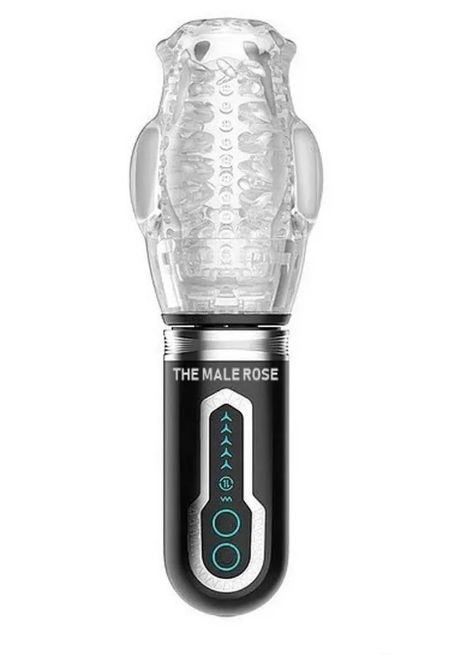 The Male Rose 3 Rechargeable Thrusting Rotating Masturbator The Male Rose Male Sex Toys