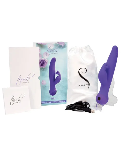 Vibrators BMS Enterprises Touch By Swan Trio Clitoral Vibrator