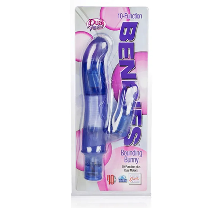 Vibrators Bendies California Exotic 10Function Bendies Bounding Bunny Purple