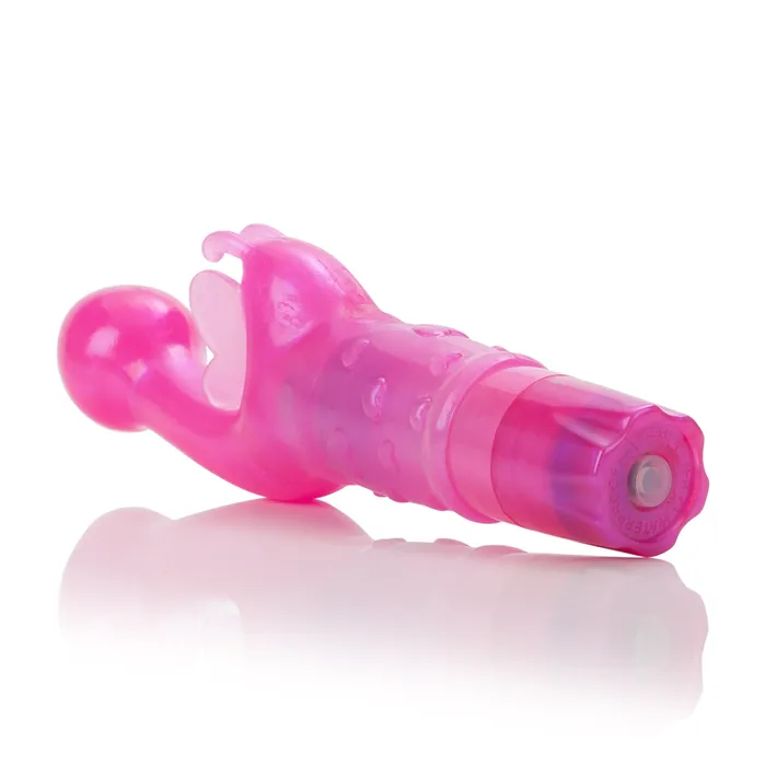 Vibrators California Exotic Butterfly Kiss Vibe Pink