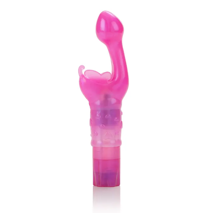 Vibrators California Exotic Butterfly Kiss Vibe Pink