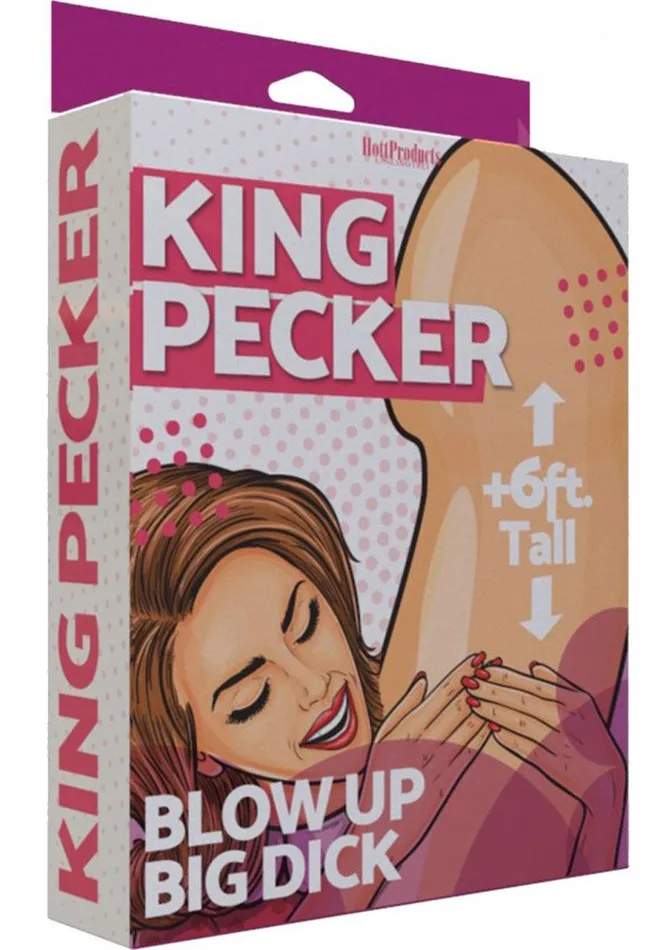 Vibrators Hott Products King Pecker Inflatable