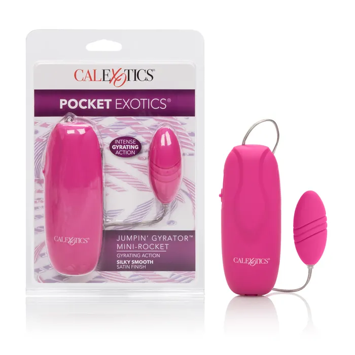 Vibrators Jumpin Gyrator Mini Rockets Pink California Exotic