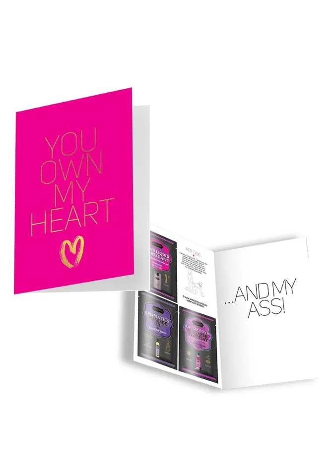 Vibrators Kama Sutra Naughty Notes Greeting Card You Own My Naughty Notes