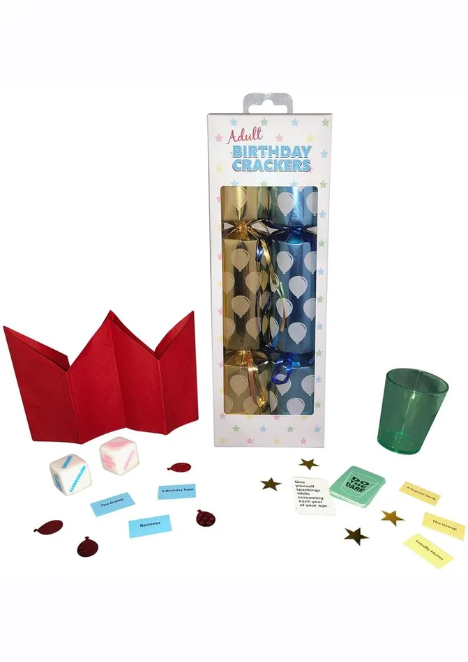 Vibrators Kheper Games Birthday Crackers