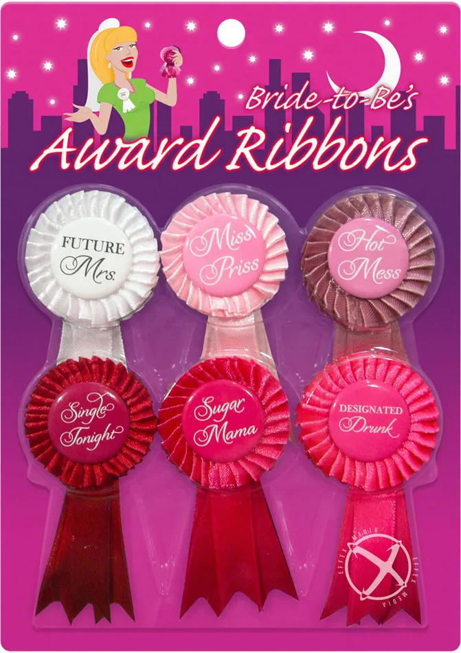 Vibrators Kheper Games BrideToBes Award Ribbons