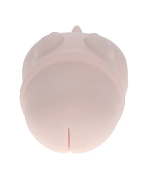 Vibrators Shots America LLC Shots The Dickheads 10 Speed Piggy Silicone Vibrator Pink