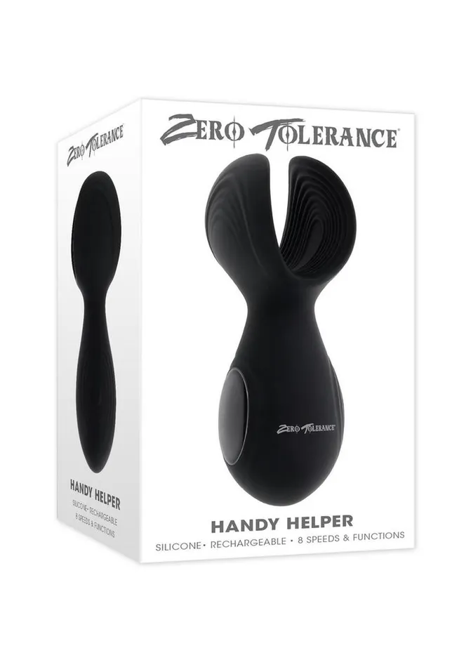 Zero Tolerance Male Sex Toys Zero Tolerance Handy Helper Rechargeable Silicone Stroker