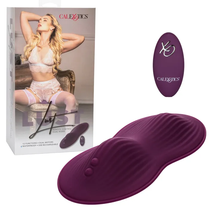 California Exotic Novelties Female Sex Toys Lust Remote Control Dual Rider