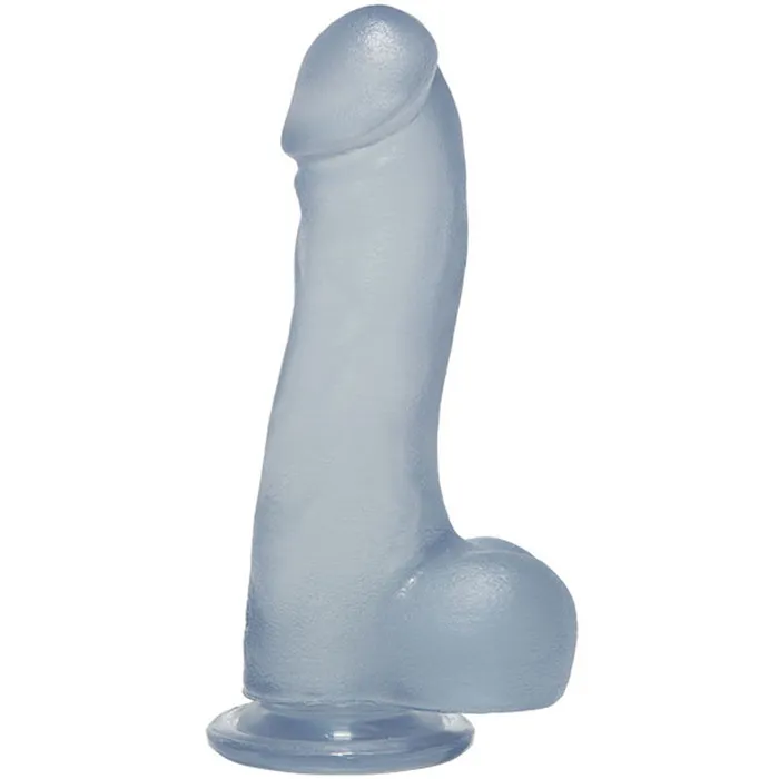 Doc Johnson Dildos Crystal Jellies 75 Inch Master Cock With Balls