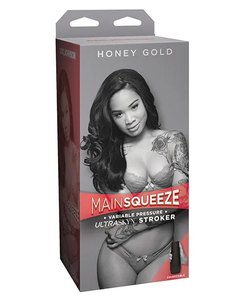 Doc Johnson Novelties Main Squeeze Honey Gold Pussy Male Sex Toys