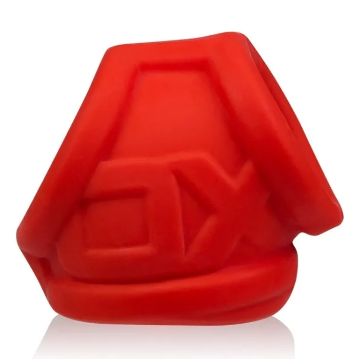 DUS Anal Oxballs Silicone Cocksling Red