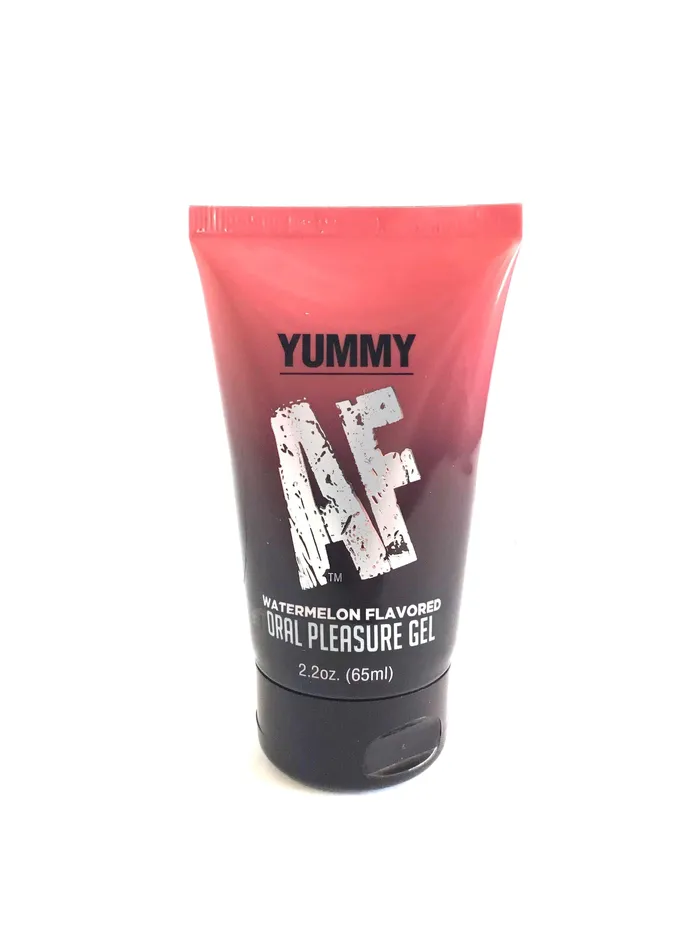 Enhancers Yummy Af Oral Pleasure Gel Watermelon 22oz Little Genie