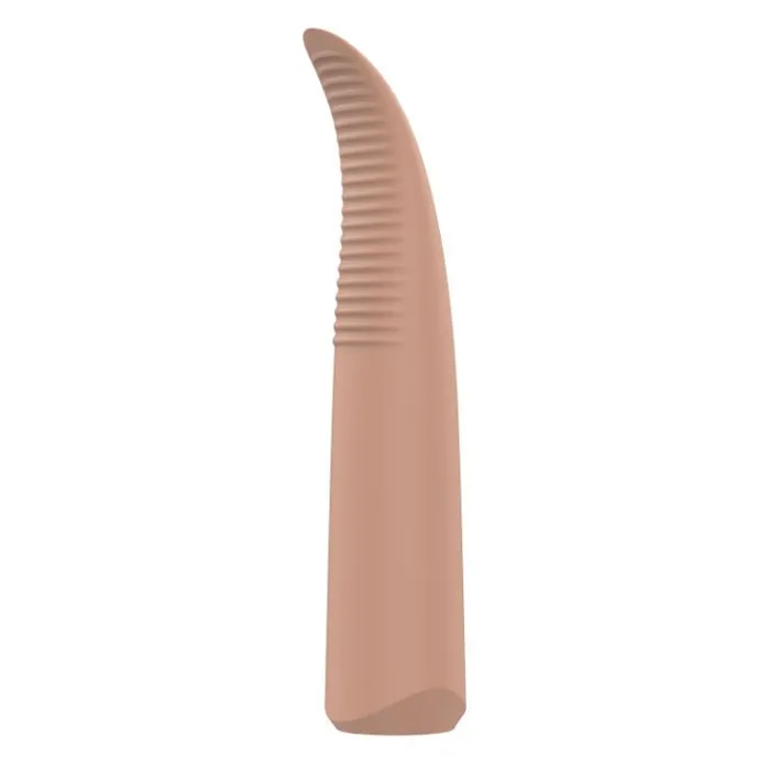 Female Sex Toys Dream Toys Nude Laurel Mini Travel Massager Flesh Brown