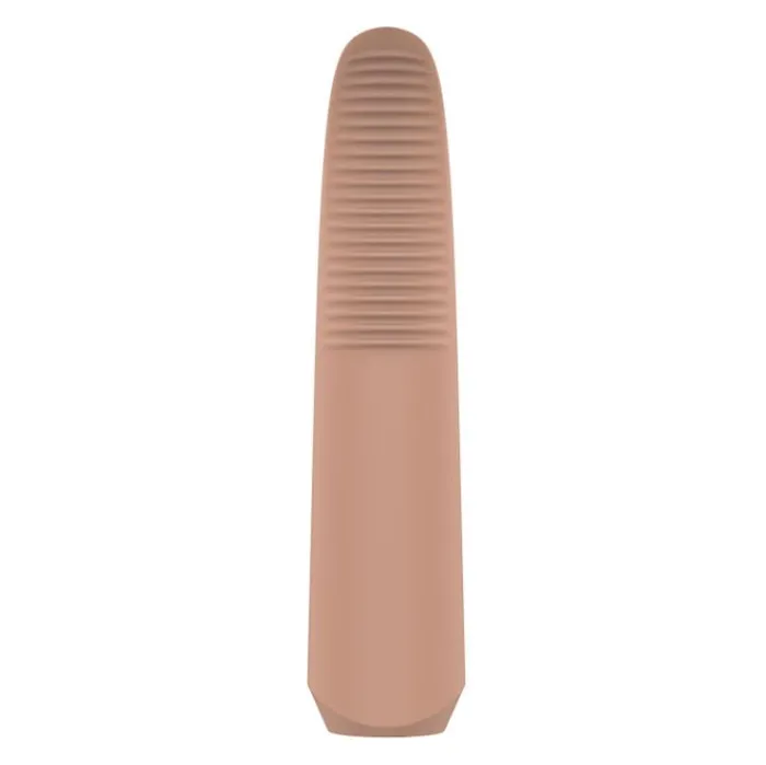 Female Sex Toys Dream Toys Nude Laurel Mini Travel Massager Flesh Brown