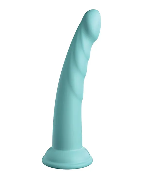 Female Sex Toys Pipedream Products Dillio Platinum 7in Slim Seven Teal