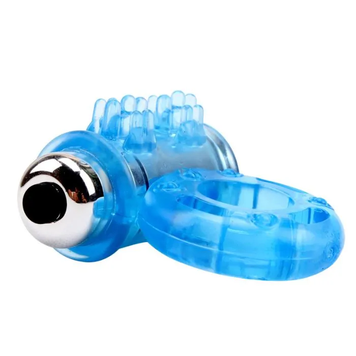 GK Power Vibrating Cock Ring Blue PAG Male Sex Toys