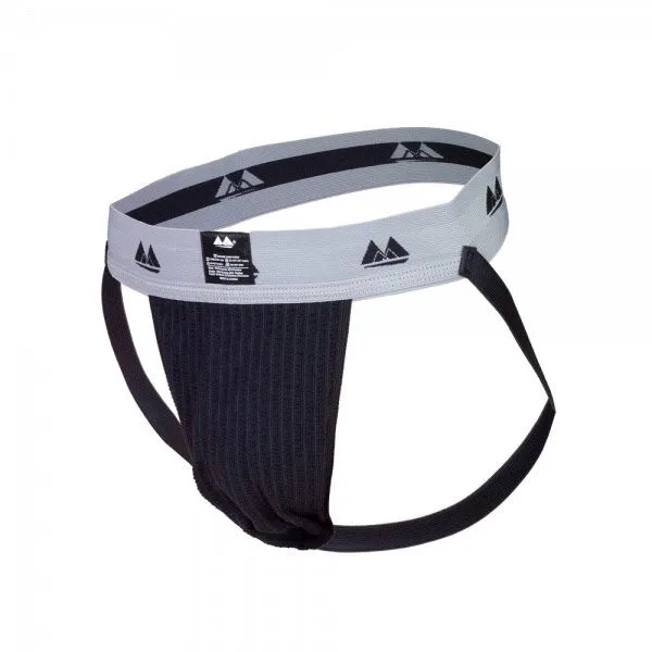 Jockstrap Black With 2 Inch Waistband Rimba Anal