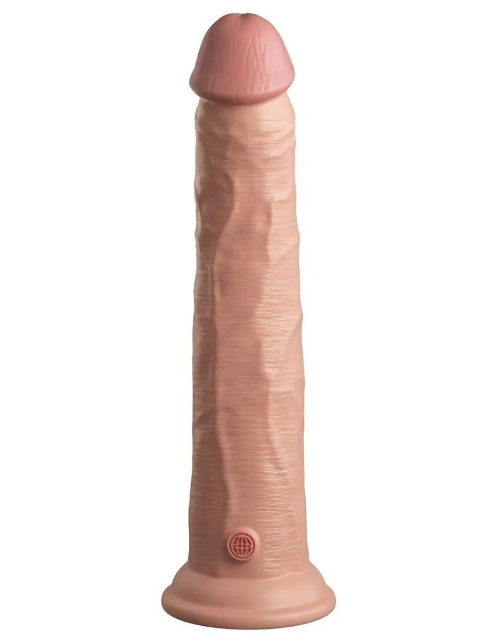 King Cock Elite 10 In Dual Density Light Pipedream Products Dildos