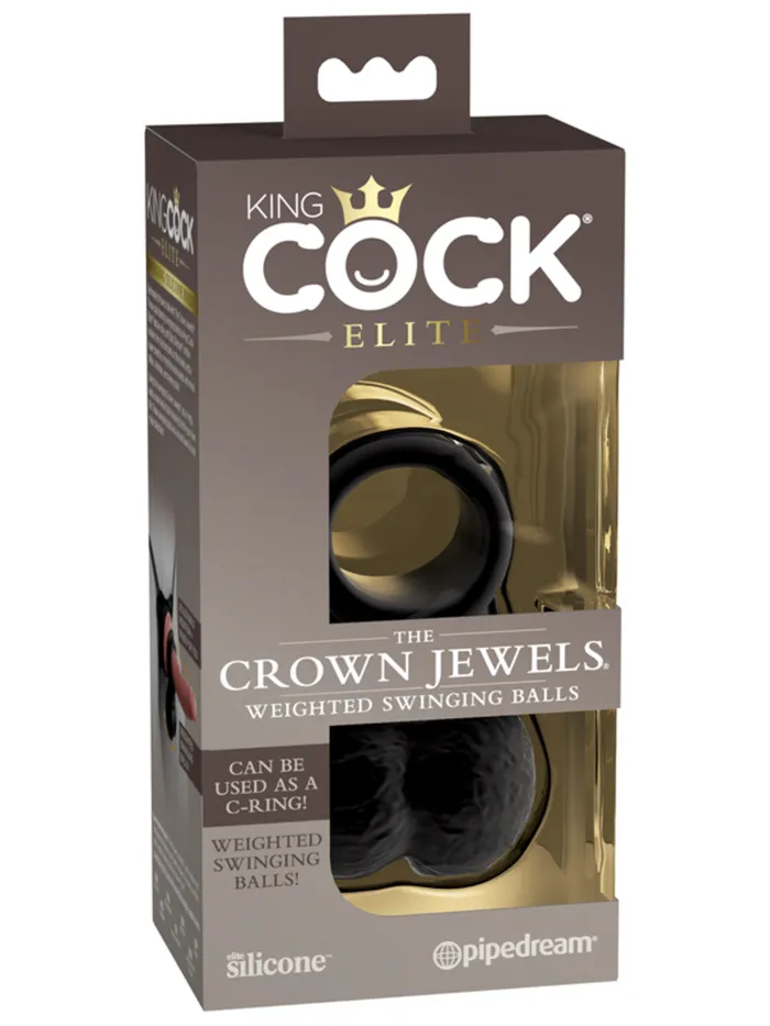 King Cock Elite Crown Jewels Swinging Balls KING COCK Dildos