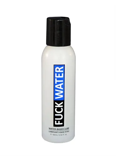 Lubricants Fuck Water Fuck Water WaterBased Lubricant 2 Fl Oz