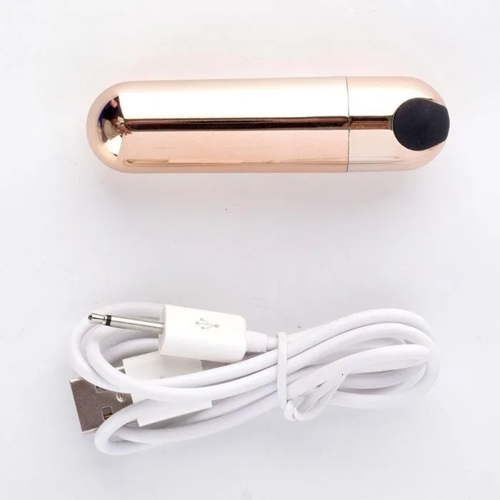 Maia Toys Male Sex Toys Jayden Rose Gold Rechargeable Vibrating Erection Ring