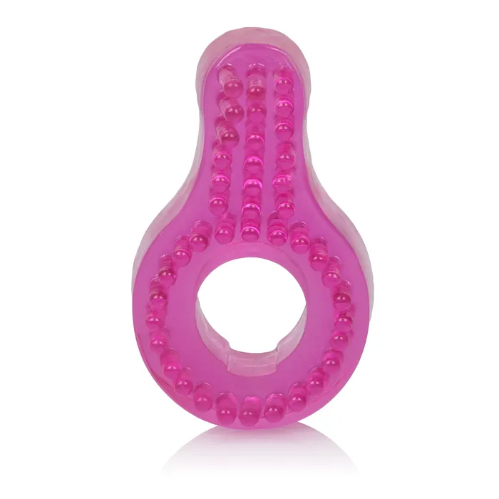 Male Sex Toys CalExotics Super Stretch Enhancer Ring Pink