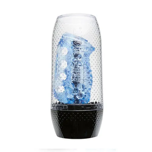 Male Sex Toys Fleshlight Fleshskins Grip Blue Ice With Case