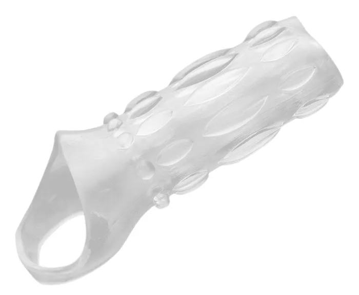 Male Sex Toys XR Brands Size Matters Clear Sensations Enhancer Sex Sleeve