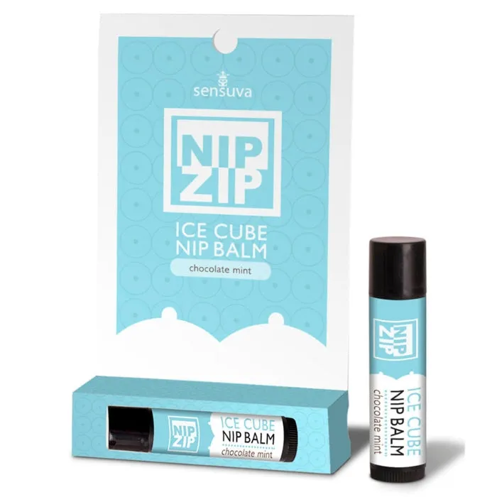 Nip Zip Ice Cube Nip Balm Strawberry Mint 4g Other Vibrators