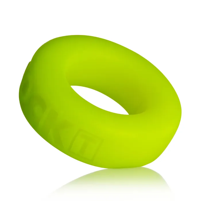 Oxballs Dildos Cock T Comfort Cockring by Atomic Jock Acid Yellow