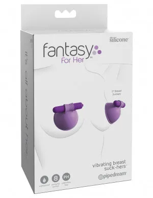 Pipedream Products Female Sex Toys Fantasy For Her Vibrating Breast Suck Hers