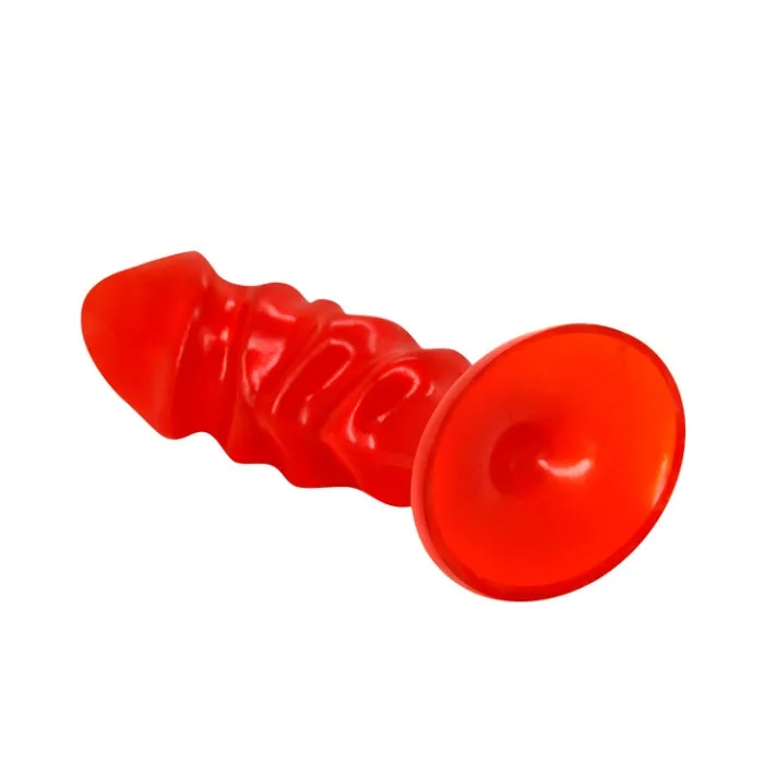 PRE Male Sex Toys Jelly Ribbed Anal Plug Large