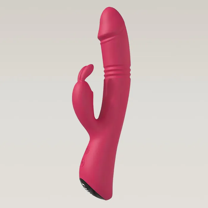 RANDY LED Thrusting Rabbit Vibrator 85 Inch Shande Vibrators