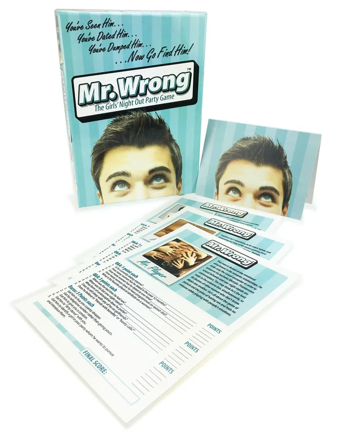 Sale Games Mr Wrong the Girls Night Out Party Game