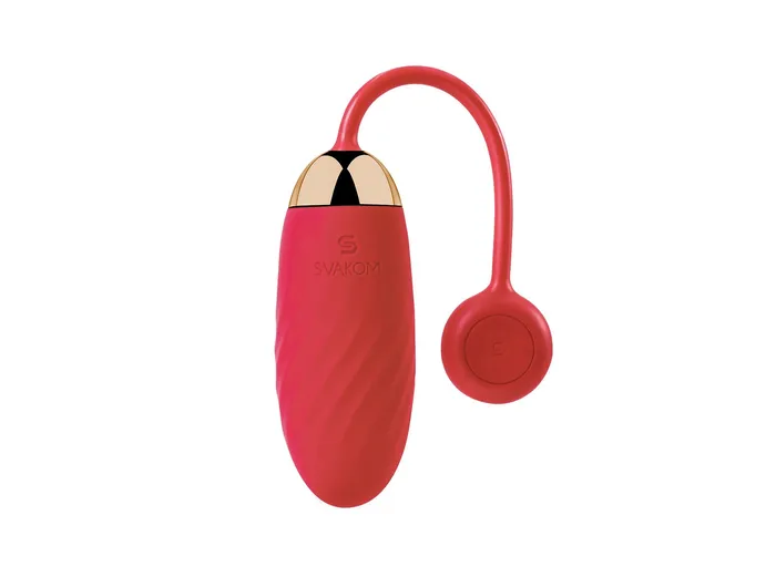 SVAKOM ELLA VIBRATING BULLET WITH APP RED SVAKOM Female Sex Toys