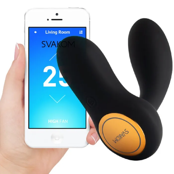 Svakom Vick Neo Interactive Prostate Perineum Stimulator Black Svakom Anal